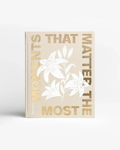 PHOTO ALBUM - MOMENT THAT MATTERS THE MOST, BEIGE