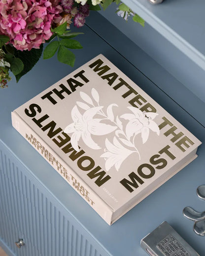 PHOTO ALBUM - MOMENT THAT MATTERS THE MOST, BEIGE