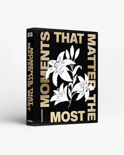 PHOTO ALBUM - MOMENT THAT MATTERS THE MOST, BLACK