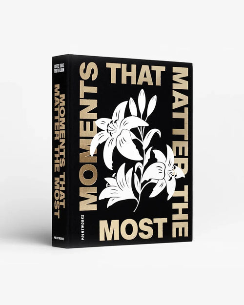 PHOTO ALBUM - MOMENT THAT MATTERS THE MOST, BLACK