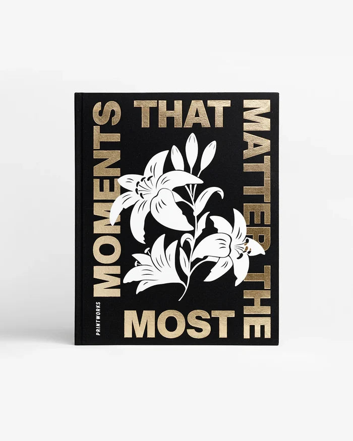 PHOTO ALBUM - MOMENT THAT MATTERS THE MOST, BLACK