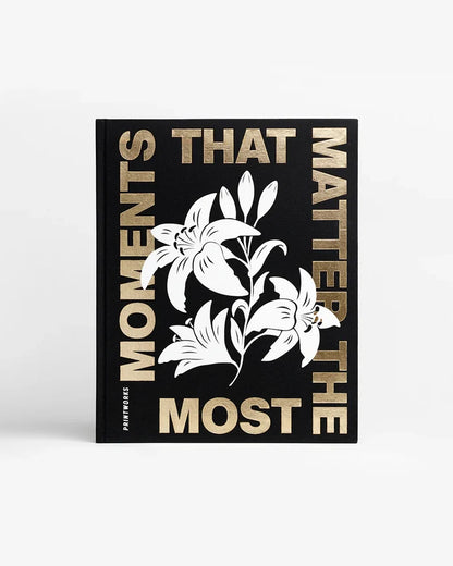 PHOTO ALBUM - MOMENT THAT MATTERS THE MOST, BLACK