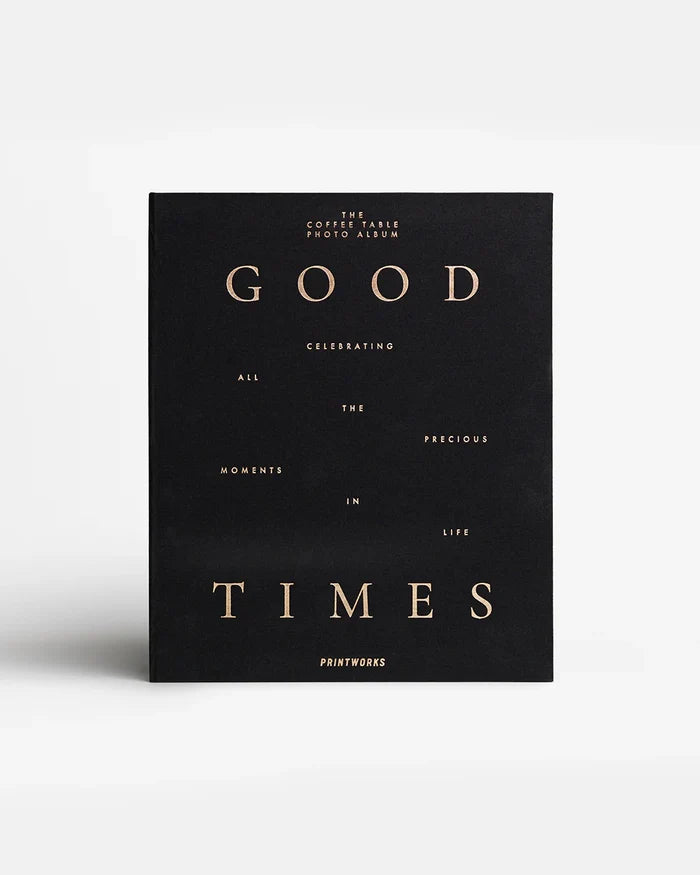 PHOTO ALBUM-GOOD TIMES, BLACK