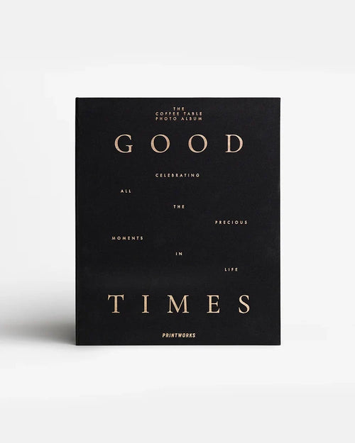 PHOTO ALBUM-GOOD TIMES, BLACK