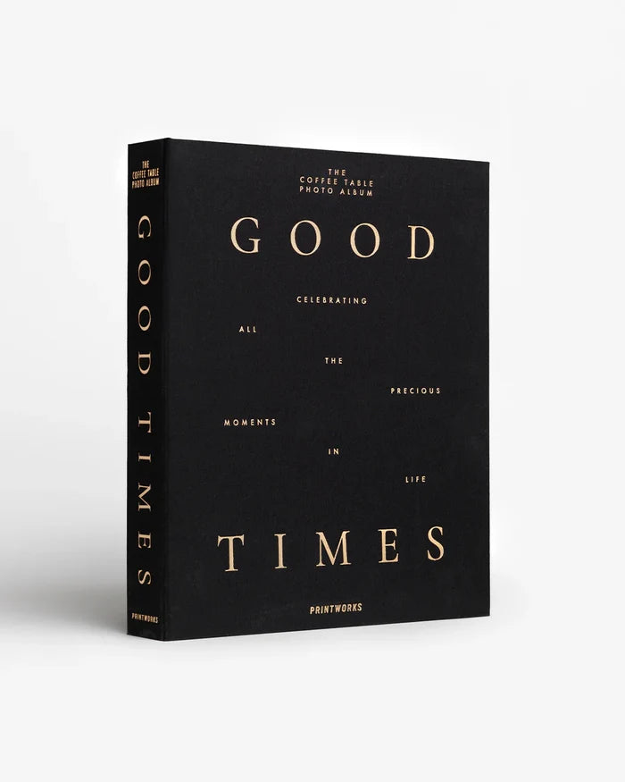 PHOTO ALBUM-GOOD TIMES, BLACK