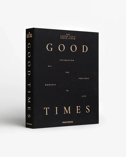 PHOTO ALBUM-GOOD TIMES, BLACK