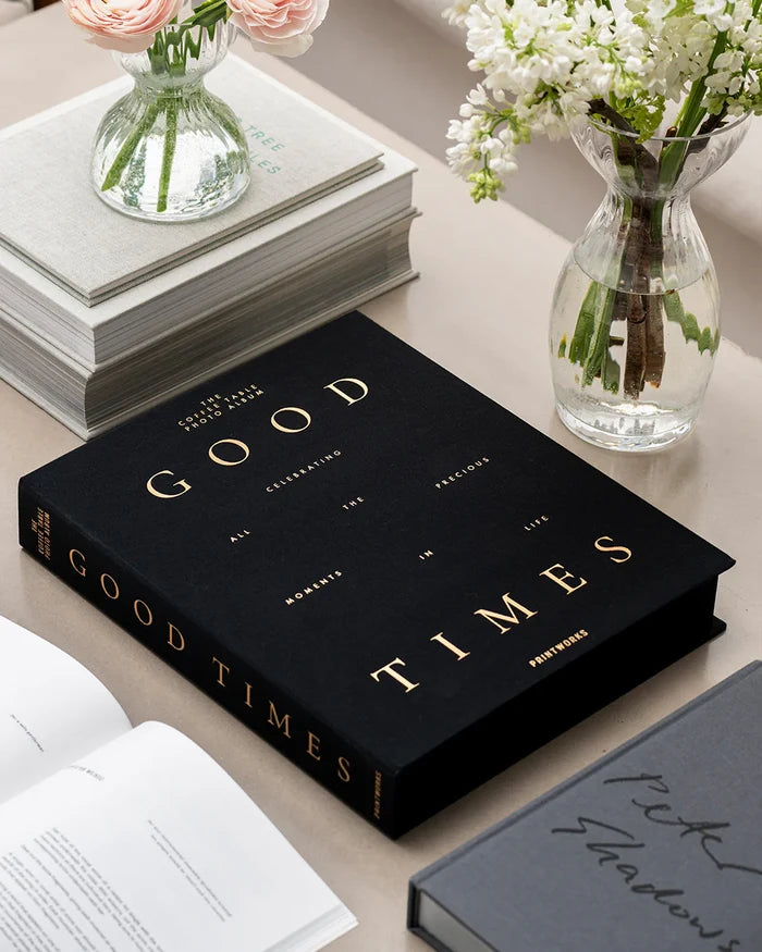PHOTO ALBUM-GOOD TIMES, BLACK