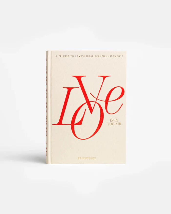 PHOTO BOOK LOVE IS IN THE AIR, BEIGE