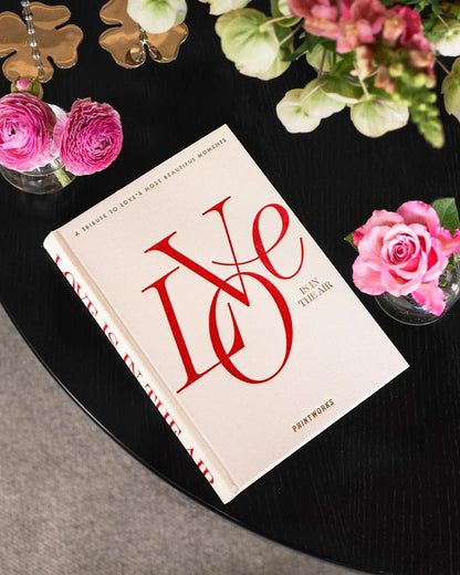 PHOTO BOOK LOVE IS IN THE AIR, BEIGE