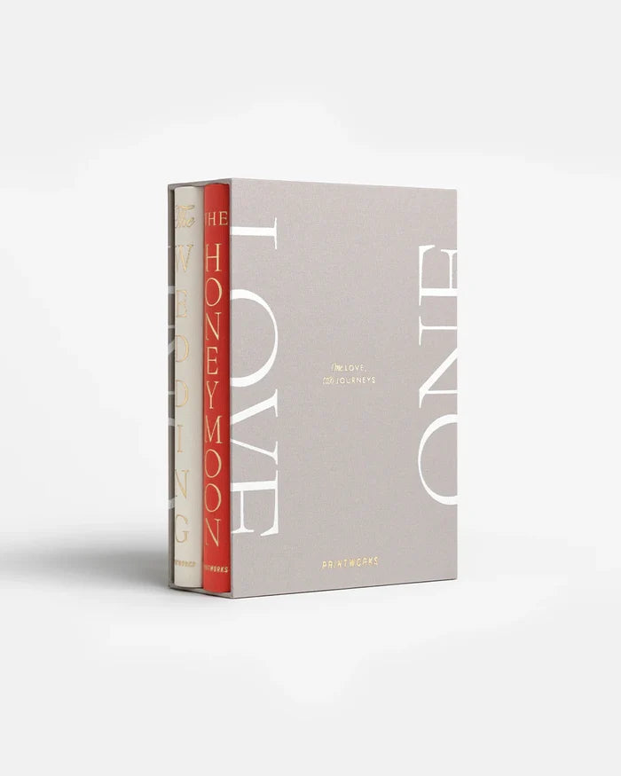PHOTO BOOK WEDDING 2-PACK - ONE LOVE