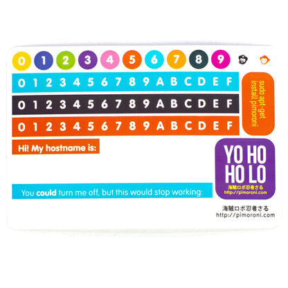 Pimoroni Super Sticker Selection [discontinued] by Pimoroni - The Pi Hut