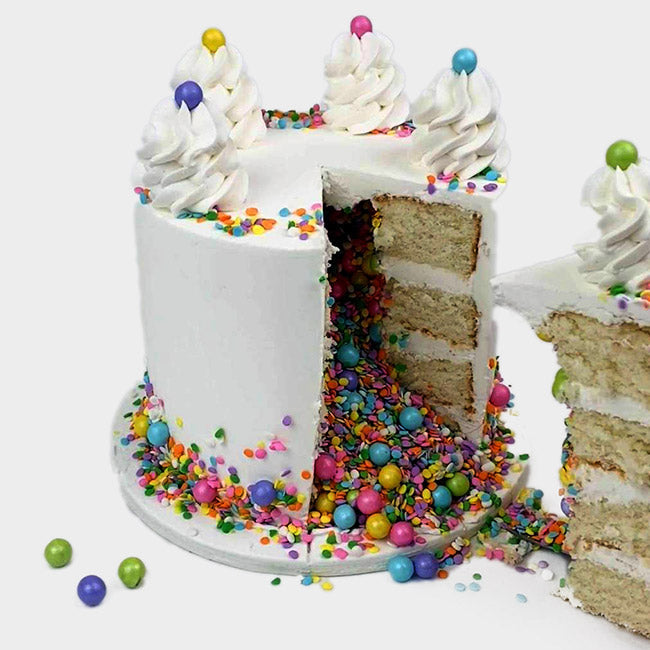 Piñata Sprinkle Cake