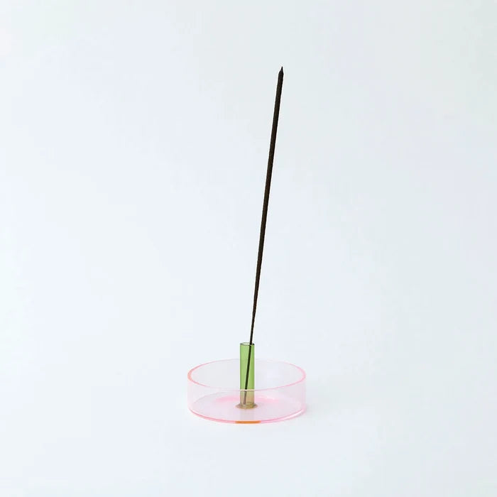 PINK / GREEN  - DUO TONE GLASSS CARAFE