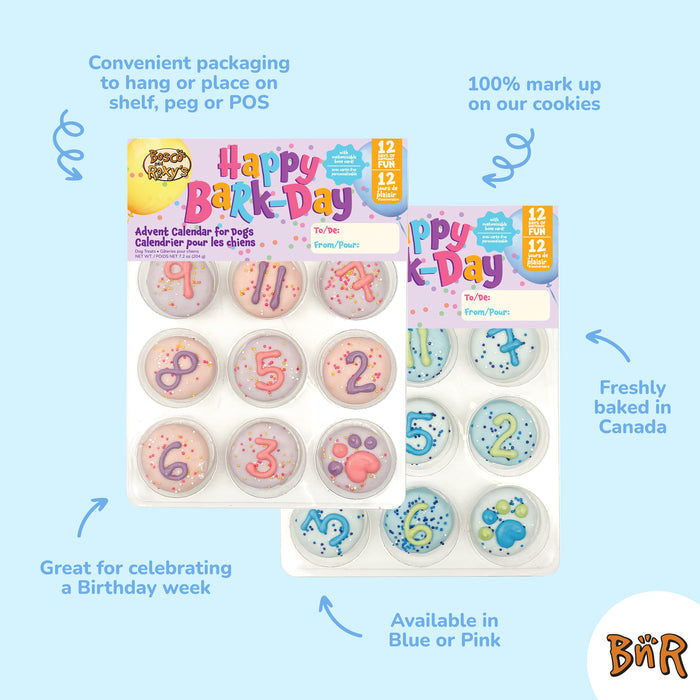 Pink | Happy Barkday 12-Day Advent Calendar