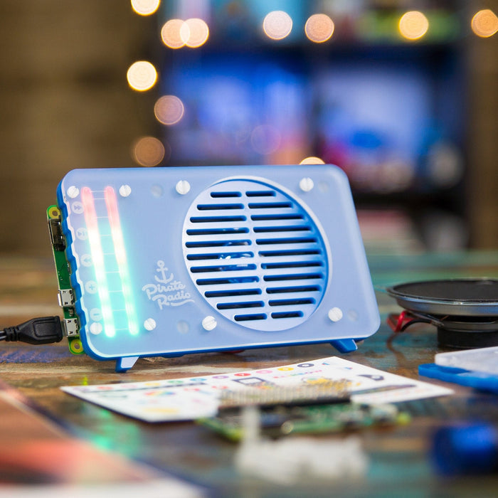 Pirate Radio - Pi Zero W Project Kit [Discontinued] by Pimoroni - The Pi Hut