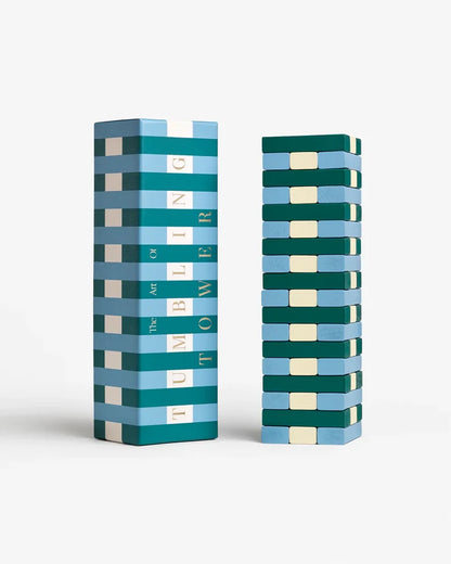 PLAY-TUMBLING TOWER, GREEN/BLUE