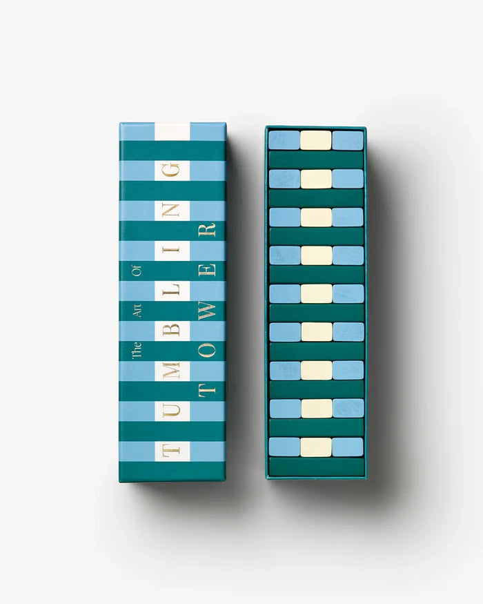PLAY-TUMBLING TOWER, GREEN/BLUE