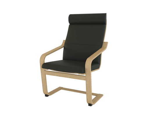 Poang Chair Cover with headread pocket - LindaKale
