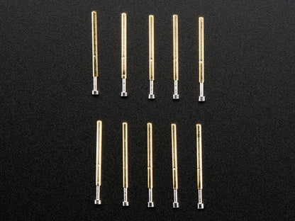 Pogo Pins "Cupped Head" (10 pack) (P75-A2) by The Pi Hut - The Pi Hut