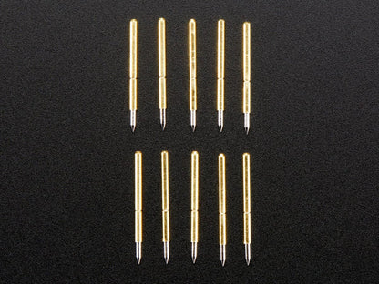 Pogo Pins "Needle Head" (10 pack) (P75-B1) by The Pi Hut - The Pi Hut