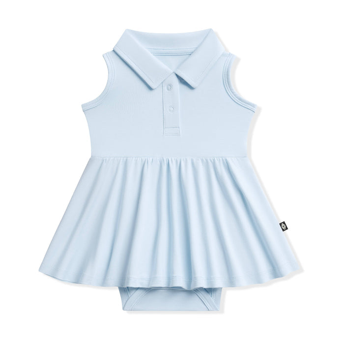 Product photo of the Polo Bodysuit Dress in Breeze