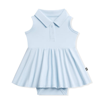 Product photo of the Polo Bodysuit Dress in Breeze
