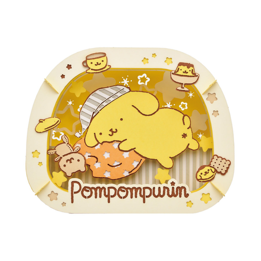 Pompompurin Nemunemu Purin Ensky Paper Theater (PT-304X) Toys&Games BANDAI AMERICA
