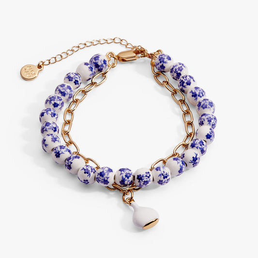 Pottery Double Strand Bracelet