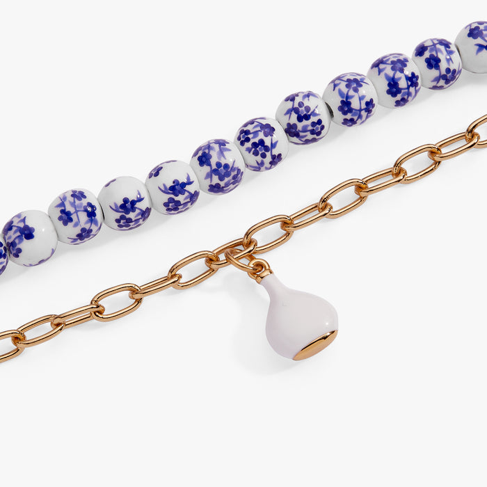 Pottery Double Strand Bracelet