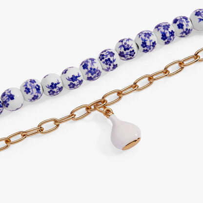 Pottery Double Strand Bracelet