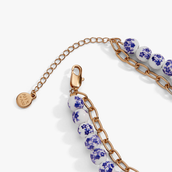 Pottery Double Strand Bracelet