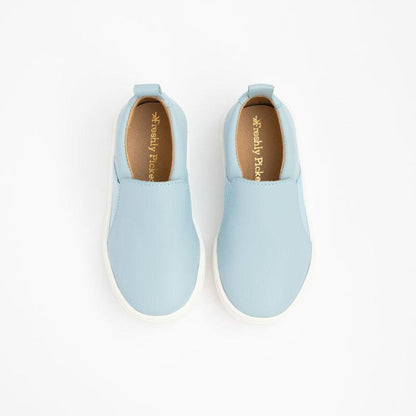 Powder Blue Slip-On Sneaker Kids - Classic Slip-On Sneaker Kids Sneakers