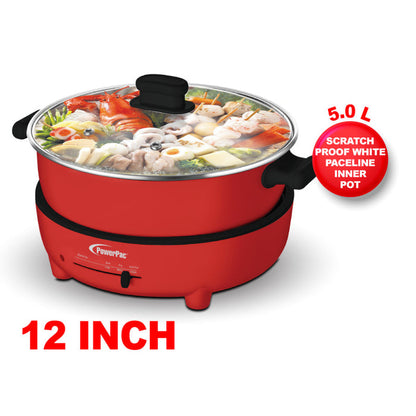PowerPac 5L Steamboat & Multi cooker(PPMC185)