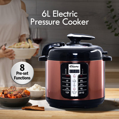 PowerPac 6L Electric Pressure Cooker 6.0L (PPC611+SSPOT)