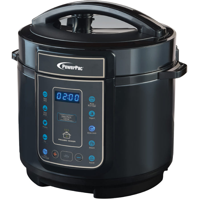 PowerPac Electric Pressure Cooker Double Safety Lock 5.0L (PPC566)