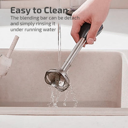 PowerPac Hand Blender Food Preparation with Stainless Steel Blade 600W (PPBL191)