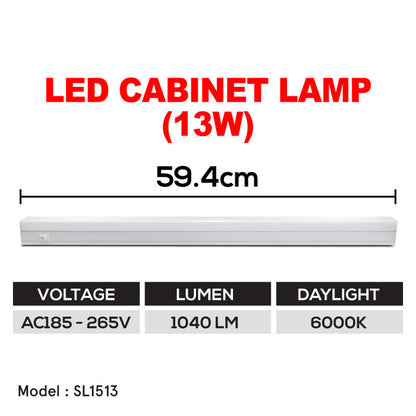 PowerPac LED cabinet lamp T5 8W/13W/18W daylight (SL1508/SL1513/SL1548)