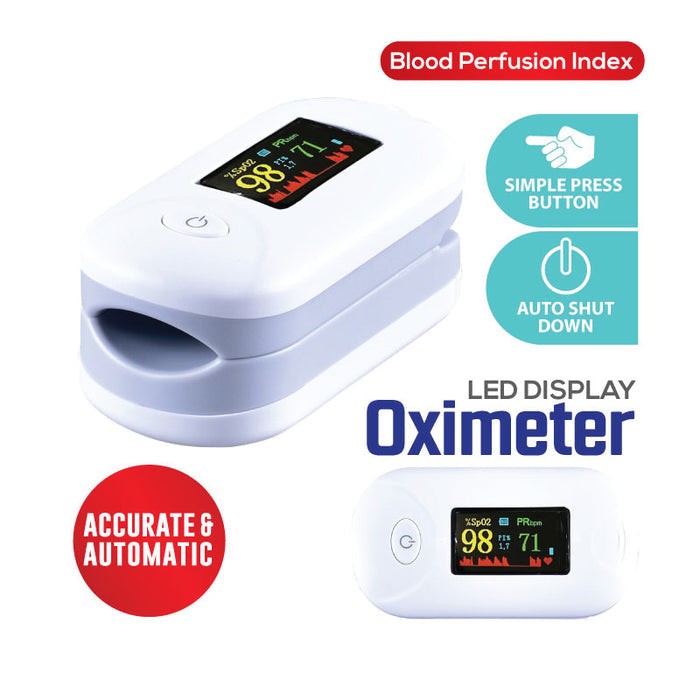 PowerPac Pulse Oximeter Blood Oxygen Machine (HO1)
