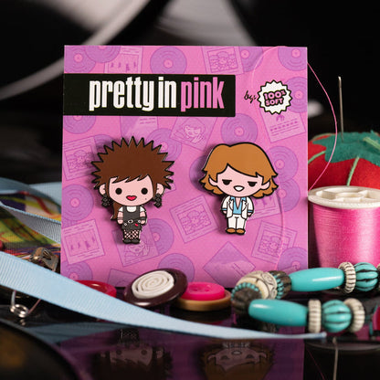 Pretty in Pink – Iona + Steff Pin Set
