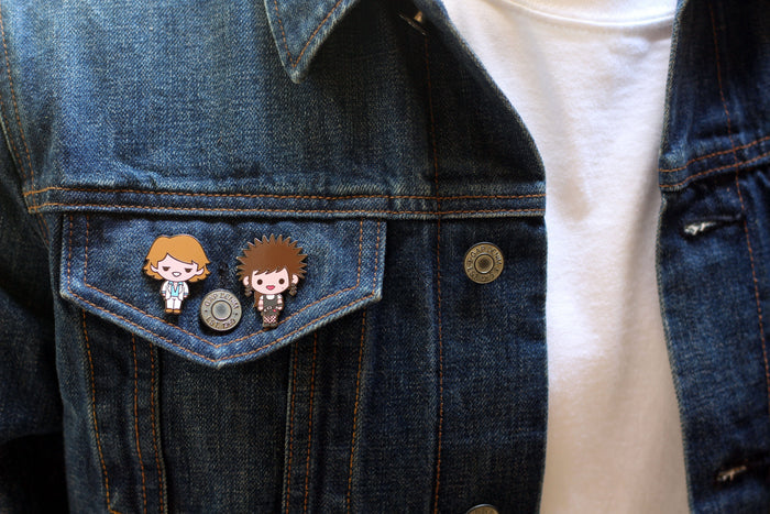 Pretty in Pink – Iona + Steff Pin Set