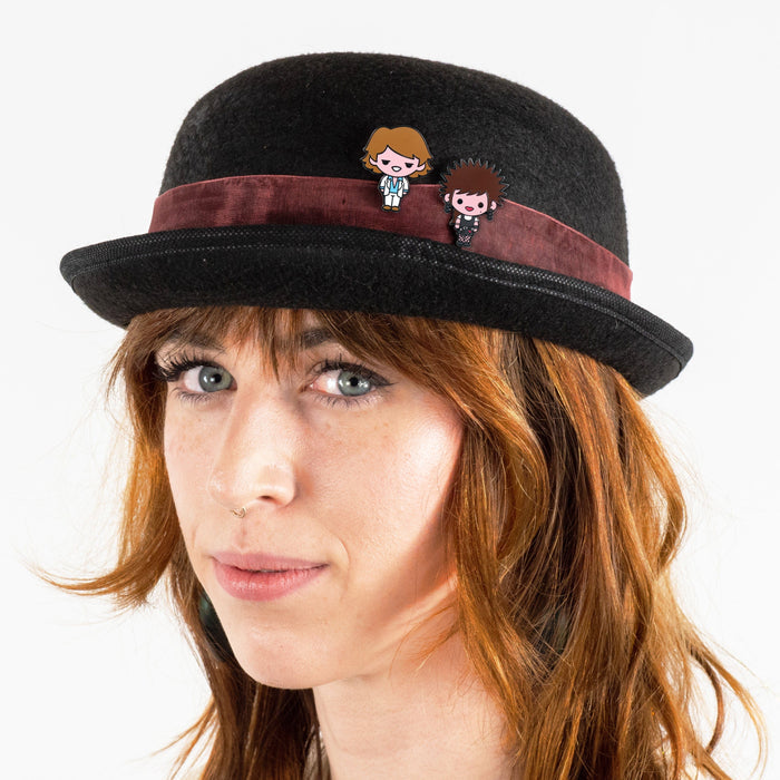 Pretty in Pink – Iona + Steff Pin Set