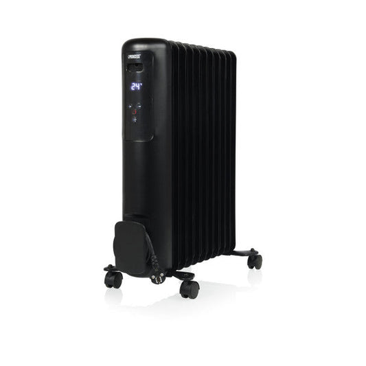 Princess Smart Oil Filled Radiator Black Heater