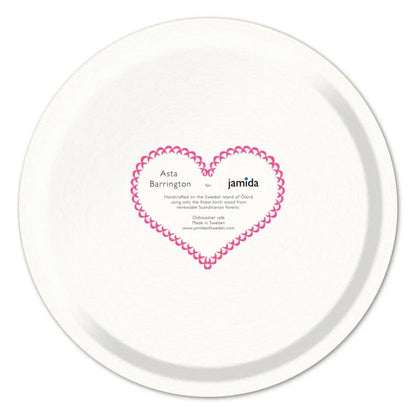 PROSECCO O CLOCK BRIGHT PINK ROUND TRAY