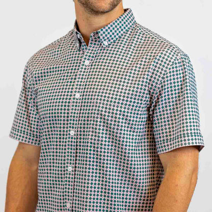 RSVLTS RSVLTS Short Sleeve Shirt Quantum Quilt – KUNUFLEX Short Sleeve Shirt