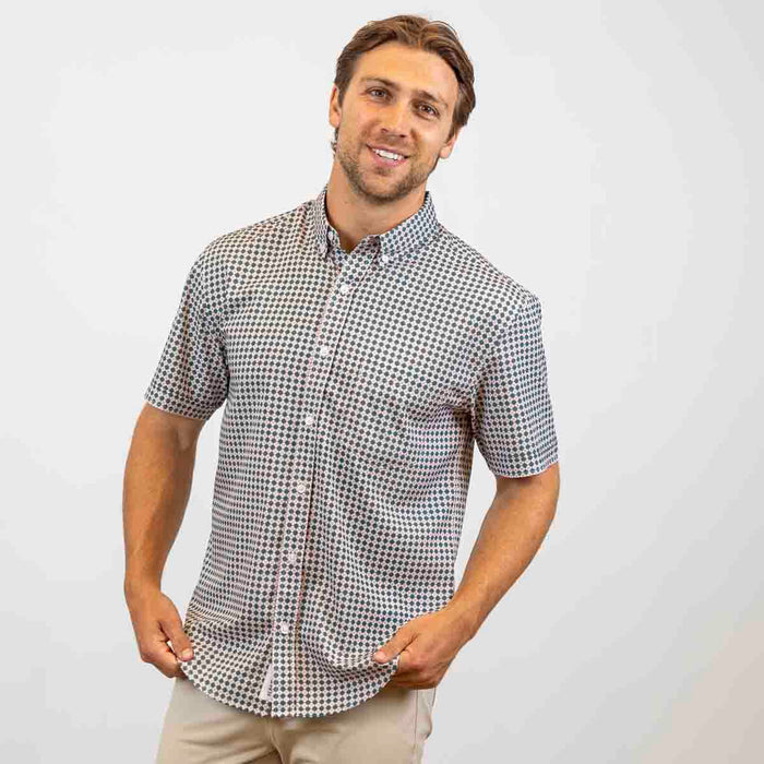 RSVLTS RSVLTS Short Sleeve Shirt Quantum Quilt – KUNUFLEX Short Sleeve Shirt