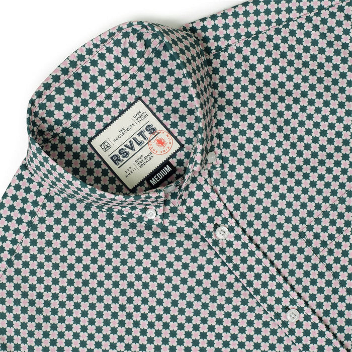 RSVLTS RSVLTS Short Sleeve Shirt Quantum Quilt – KUNUFLEX Short Sleeve Shirt