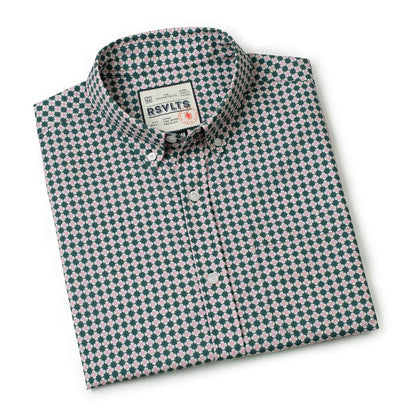 RSVLTS RSVLTS Short Sleeve Shirt Quantum Quilt – KUNUFLEX Short Sleeve Shirt