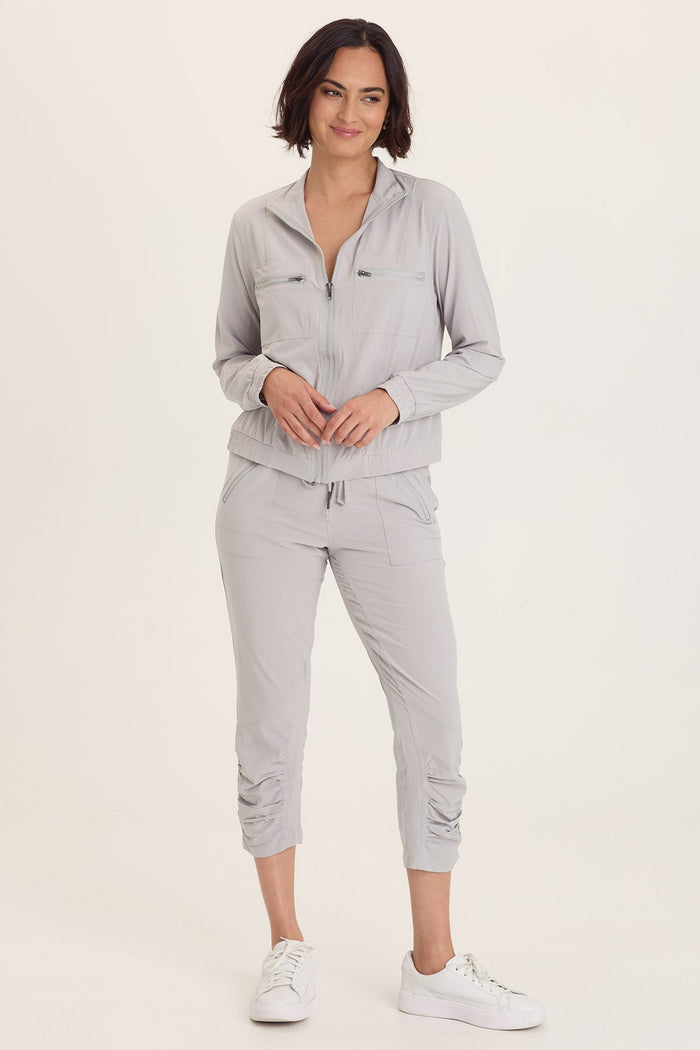 Wearables Quinn Active Ruched Bomber