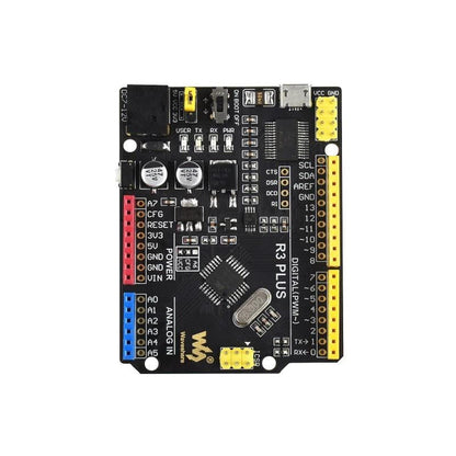 R3 Plus - Arduino-Compatible ATmega328P Development Board by Waveshare - The Pi Hut