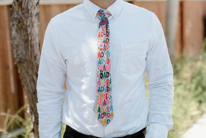 Rad Dad Coloring Tie